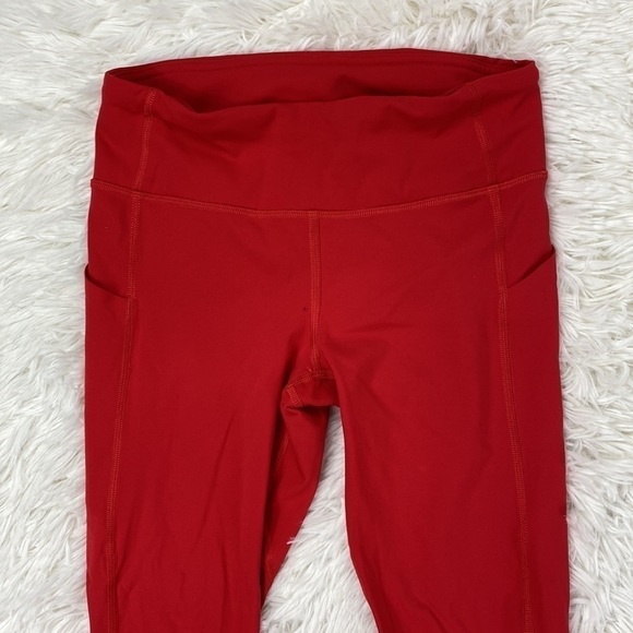 Lululemon Pace Rival Crop *Full-On Luxtreme 22" True Red - Picture 2 of 7